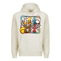 Oatmeal Heather Baseball and Softball mimi Premium Hoodie - LillyAllenDesigns
