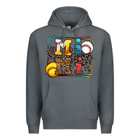 Rock Baseball and Softball mimi Premium Hoodie - LillyAllenDesigns