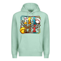 Seafoam Baseball and Softball mimi Premium Hoodie - LillyAllenDesigns
