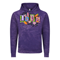 Cloud Purple Easter love Happy Easter Day Vintage Hoodie - CowGirlArtShop