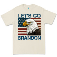 Bone american bald eagle let's go brandon Premium Tee - Jasminsmagicworld