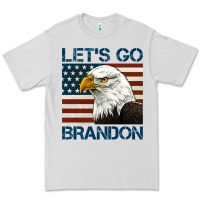 Dove Grey american bald eagle let's go brandon Premium Tee - Jasminsmagicworld