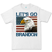 White american bald eagle let's go brandon Premium Tee - Jasminsmagicworld