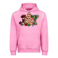 Fuchsia Pink joy with christmas tree cake ado Urban Hoodie - AdoDesignShop