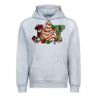 Heather Grey joy with christmas tree cake ado Urban Hoodie - AdoDesignShop