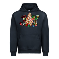 Navy joy with christmas tree cake ado Urban Hoodie - AdoDesignShop