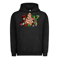 Pigment Black joy with christmas tree cake ado Urban Hoodie - AdoDesignShop
