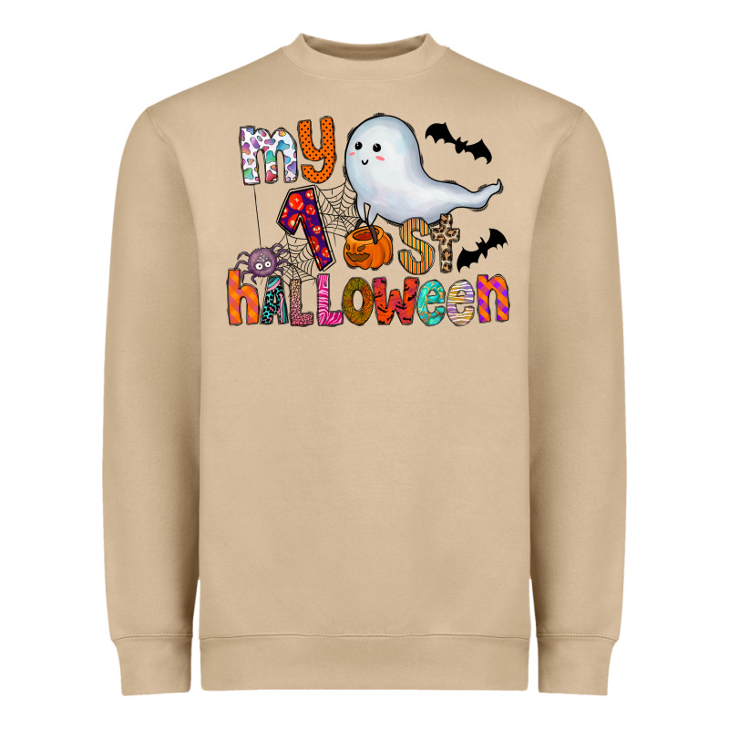 My 1st Halloween Heavyweight Sweatshirt by CowhideDigitalArt | Teevron