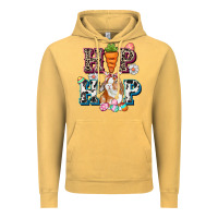 Vintage Mustard Western hip hop bunny Easter Day Vintage Hoodie - CowGirlArtShop