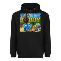 Black daddy bear native Heavyweight Hoodie - BarkalooDesign