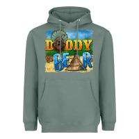 Sage daddy bear native Heavyweight Hoodie - BarkalooDesign