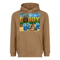 Toasted Coconut daddy bear native Heavyweight Hoodie - BarkalooDesign