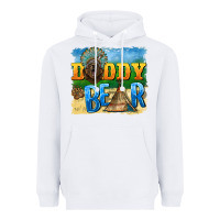 White daddy bear native Heavyweight Hoodie - BarkalooDesign