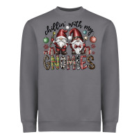 Storm Chillin With My Gnomies Heavyweight Sweatshirt - CowhideDigitalArt