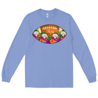 American Football Floral Long Sleeve Tee | Teevron