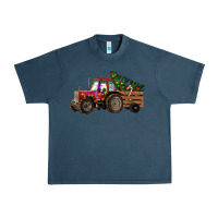 Midnight Navy christmas farm Urban Heavy Tee - RanaPortraitStore