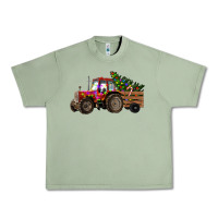 Oil Green christmas farm Urban Heavy Tee - RanaPortraitStore