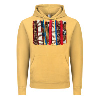 Vintage Mustard Baseball brushstroke Vintage Hoodie - HowdyJamesFarm
