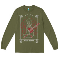 Army Green adventure time halloween marceline tarot card Long Sleeve Tee - trangStudio