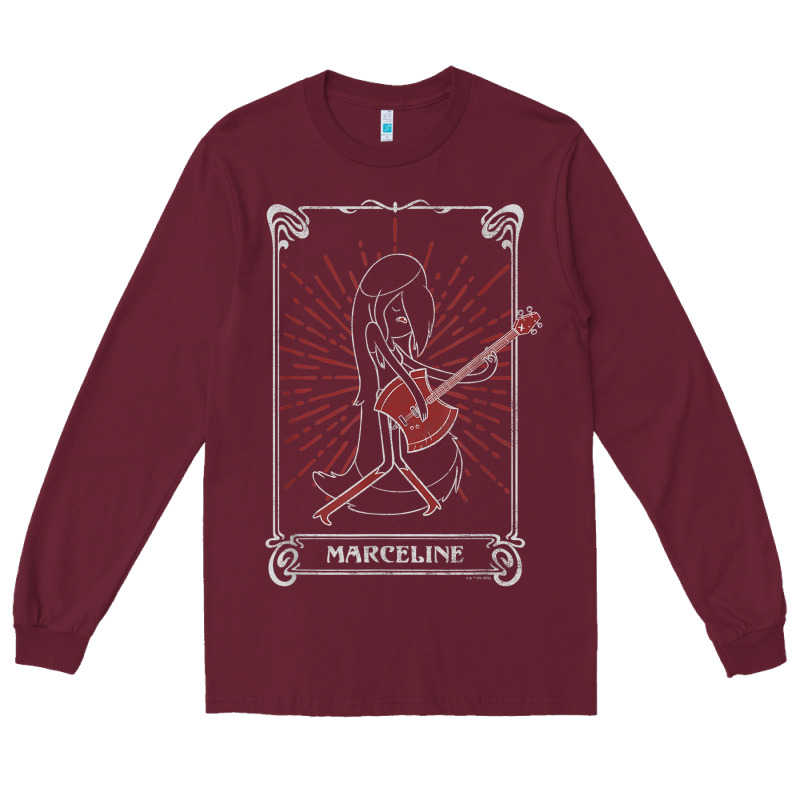 Adventure Time Halloween Marceline Tarot Card Long Sleeve Tee by trangStudio | Teevron