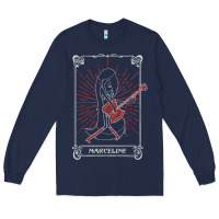 Navy adventure time halloween marceline tarot card Long Sleeve Tee - trangStudio