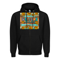 Black Welcome fall Zipper Hoodie - Artiststas