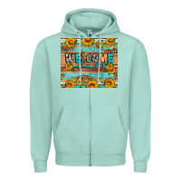 Seafoam Welcome fall Zipper Hoodie - Artiststas