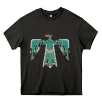 Asphalt Cowhide Aztec Thunderbird Heavy Core Tee - Bettercallsaul