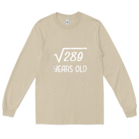 Mushroom 17 year old gift boys girls funny 17th birthday gifts math Long Sleeve Tee - trangStudio