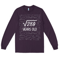 Plum 17 year old gift boys girls funny 17th birthday gifts math Long Sleeve Tee - trangStudio