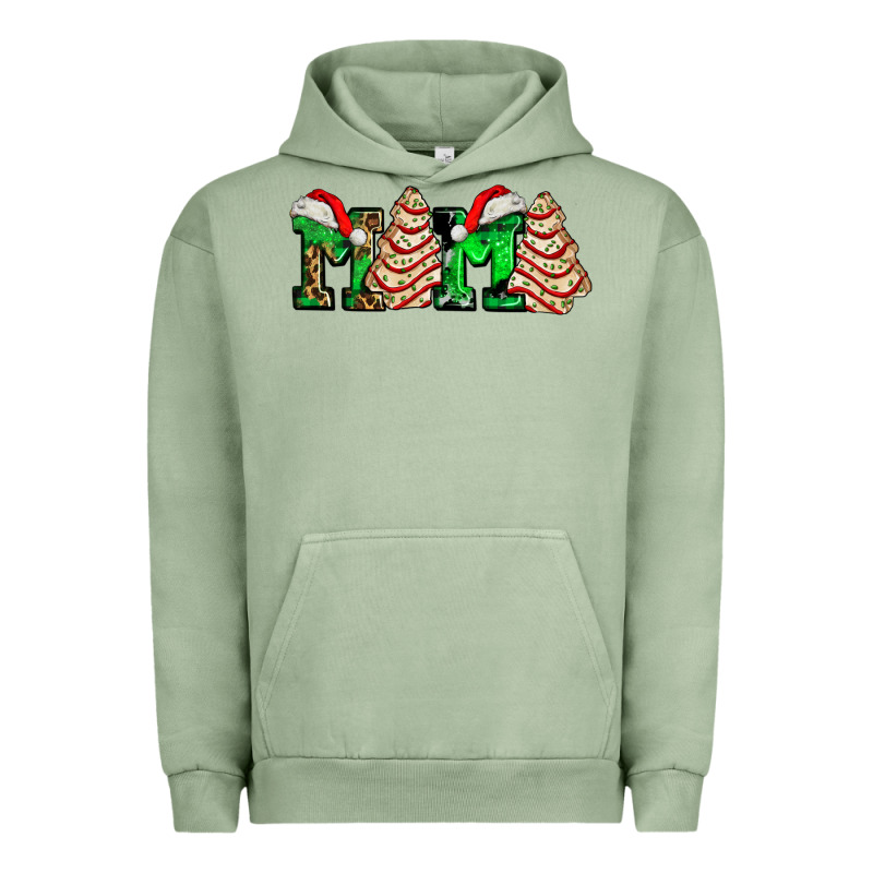 Mama With Christmas Tree Cake Ado Urban Hoodie by AdoDesignShop | Teevron