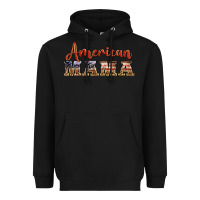 Black american mama Heavyweight Hoodie - BarkalooDesign