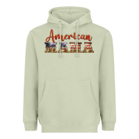 Matcha american mama Heavyweight Hoodie - BarkalooDesign