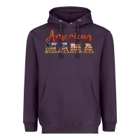 Plum american mama Heavyweight Hoodie - BarkalooDesign
