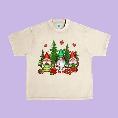 Christmas Gnomies Urban Heavy Tee Designed By Cowgirlartshop