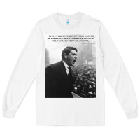 White Michael Collins - Give Us The Future- Irish- Ireland -1916 Long Sleeve Tee - trangStudio
