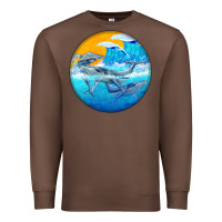 Chestnut humpback whale Premium Sweatshirt - BarkalooDesign