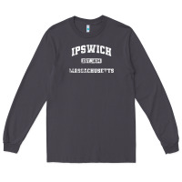 Smoke ipswich massachusetts ma vintage state athletic style Long Sleeve Tee - trangStudio