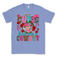 Colony Blue Cupid find me a cowboy Valentine's Day Classic Tee - HowdyJamesFarm