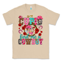 Mushroom Cupid find me a cowboy Valentine's Day Classic Tee - HowdyJamesFarm