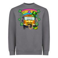 Storm st. patricks day school bus Heavyweight Sweatshirt - SublimationCraftShop