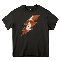 Asphalt Cowhide Patterned Lightning Heavy Core Tee - Bettercallsaul