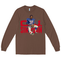 Chestnut O.J. Simpson Long Sleeve Tee - trangStudio