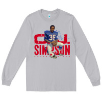 Moon Dust O.J. Simpson Long Sleeve Tee - trangStudio