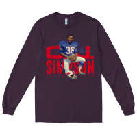 Plum O.J. Simpson Long Sleeve Tee - trangStudio