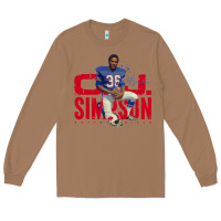 Toasted Coconut O.J. Simpson Long Sleeve Tee - trangStudio