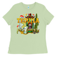 Matcha Tequila Por Favor Ladies Tee - texasbilliewilder