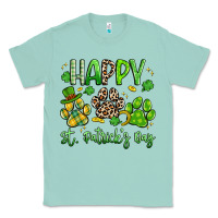 Seafoam happy st. patricks day paws Classic Tee - Artiststas