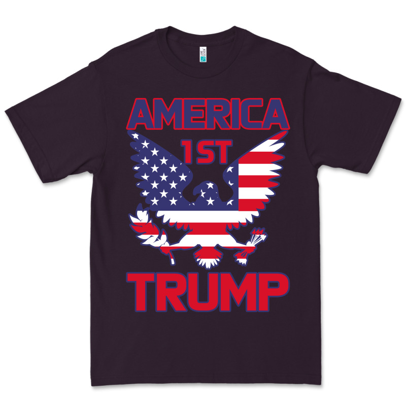 Trump America First Eagle Premium Tee by Bettercallsaul | Teevron