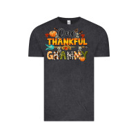 Vintage Black one thankful grammy Vintage Tee - CowGirlArtShop